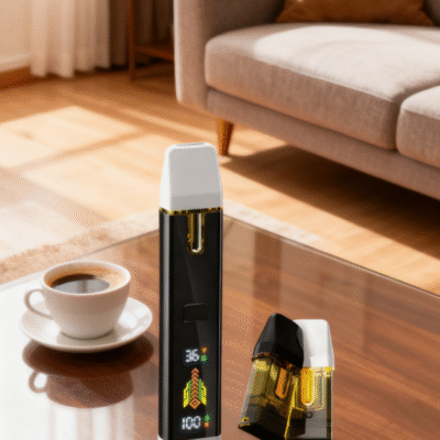 Postless Pod System Vape | Ceramic Coil Pod Vape Hardware with Smart Display