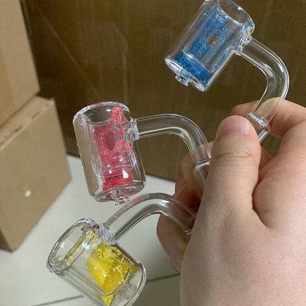 Color Changing Thermochromic Quartz Sand Banger Dabbing Nail - Image 6