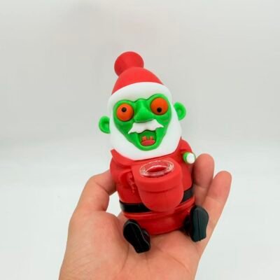 Christmas Elf Silicone Water Pipe
