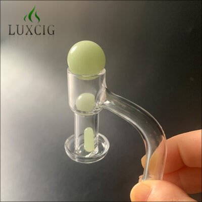 Fully Weld Terp Slurper Quartz Banger Kit with Marble & Pill