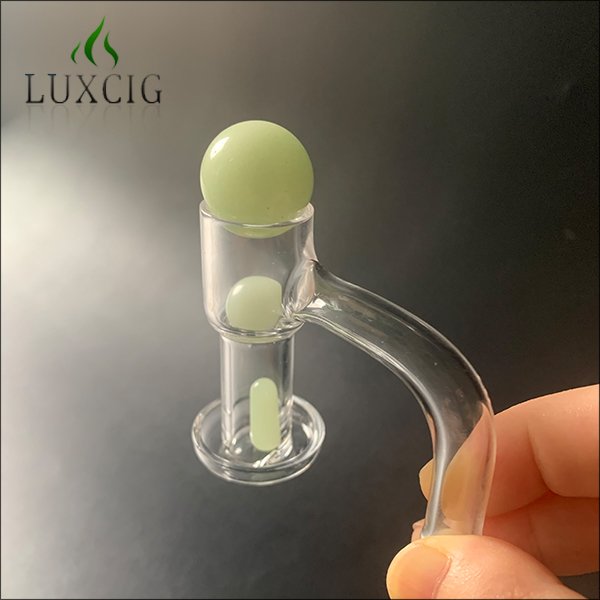 Fully Weld Terp Slurper Quartz Banger Kit with Marble & Pill