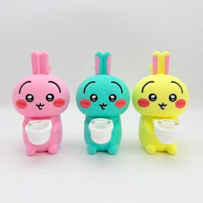 Usagi Rabbit Design Silicone Water Pipe