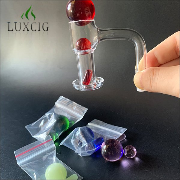 Fully Weld Terp Slurper Quartz Banger Kit with Marble & Pill - Image 2